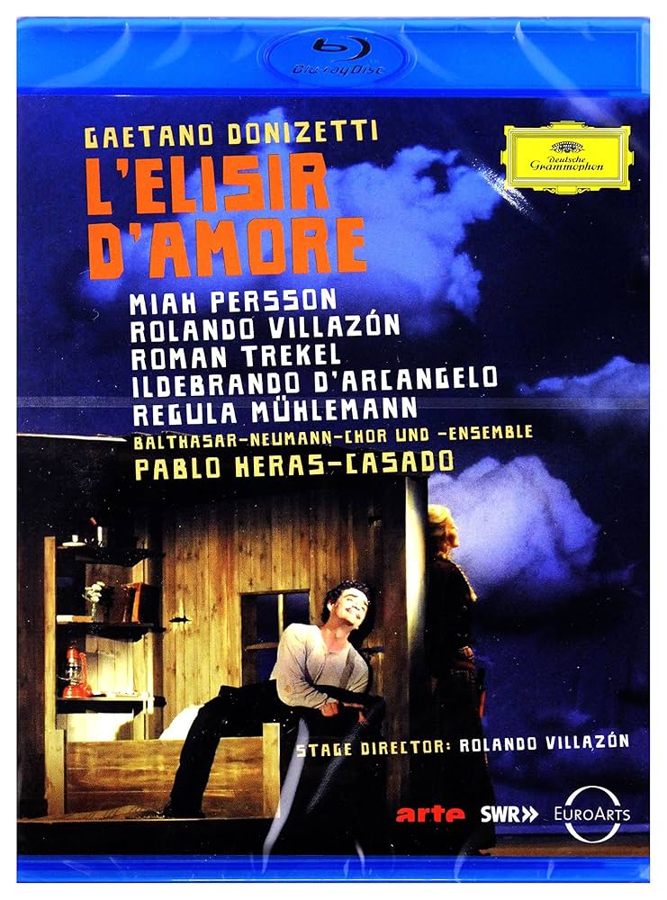その他 L'Elisir D'Amore [DVD] [Import] Amazon.com: Donizetti: L'elisir d'amore[Blu-ray] : Villazon